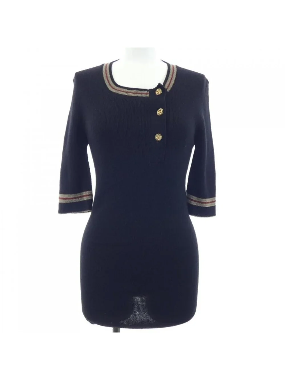 Chanel Knit Sweater Black